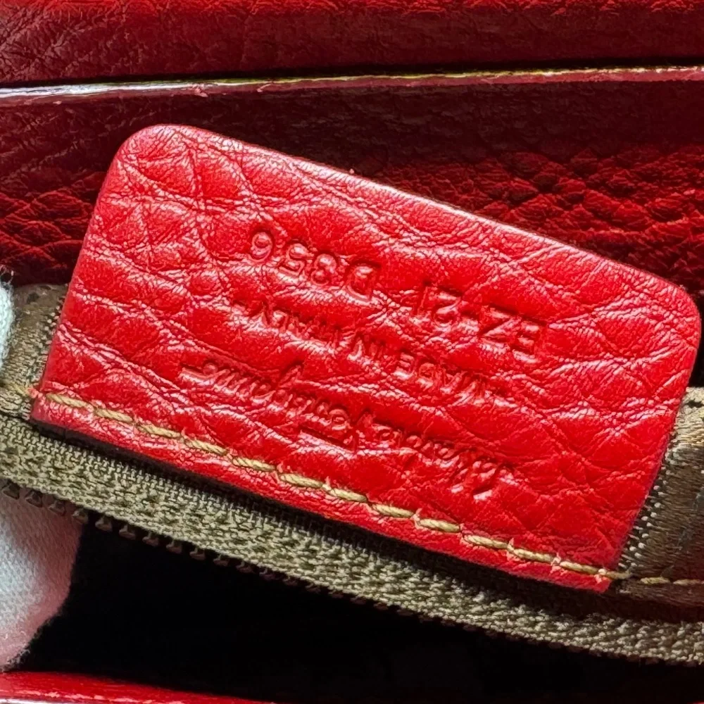 Salvatore Ferragamo Grained Calfskin Sofia Satchel